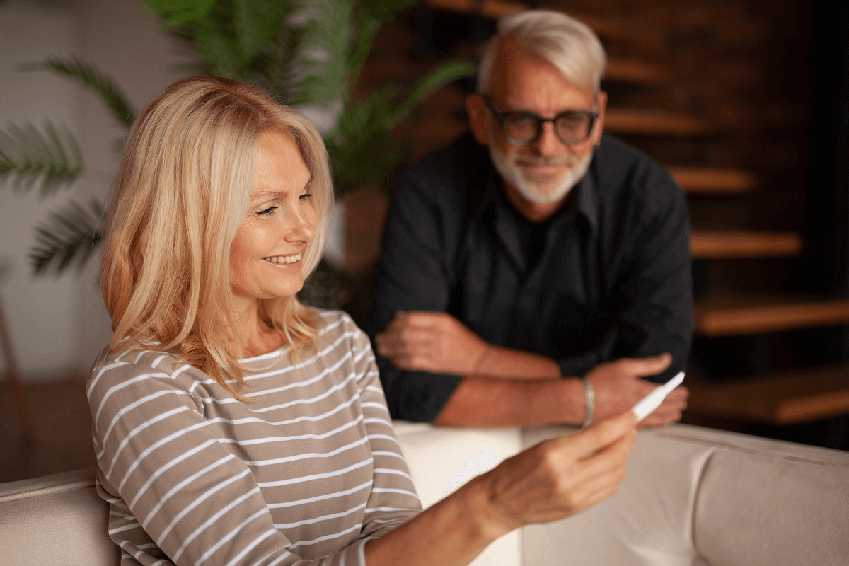 cuplu sarcina la menopauza